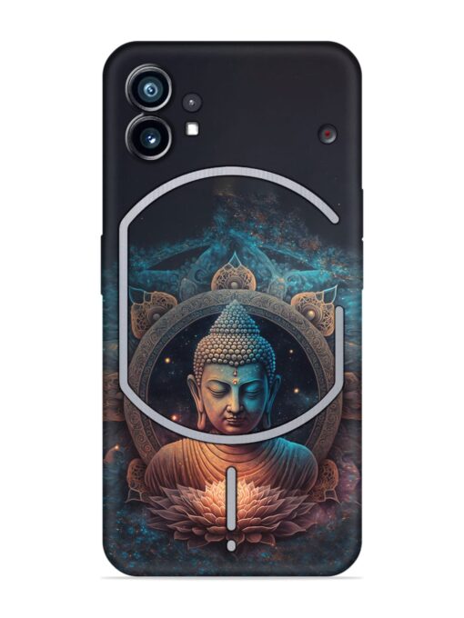 Gautam Buddha Embossed Soft Silicone Case for Nothing Phone 1 Zapvi