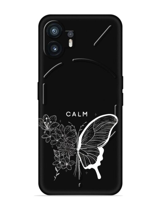 Calm Embossed Soft Silicone Case for Nothing Phone 2 Zapvi