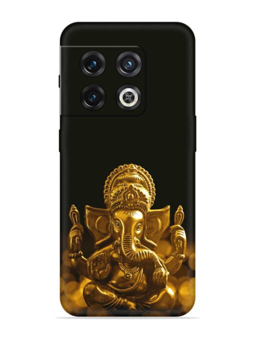 Lord Ganesha Indian Festival Embossed Soft Silicone Case for Oneplus 10 Pro (5G) Zapvi