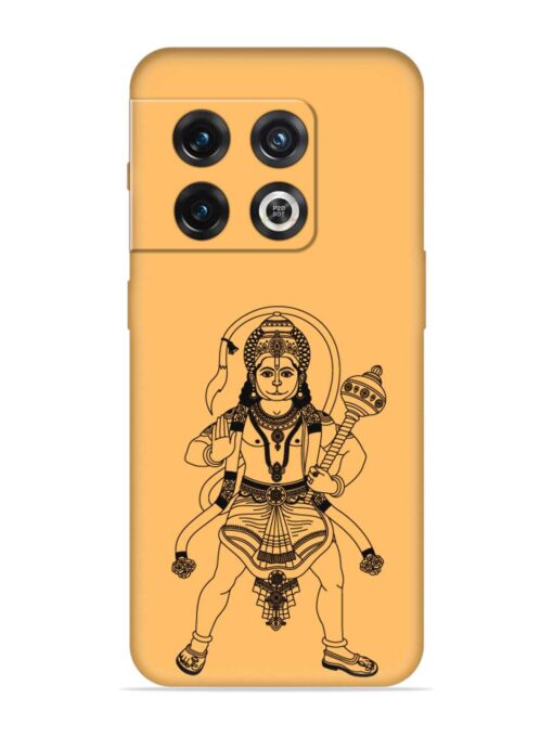 Indian God Hanuman Embossed Soft Silicone Case for Oneplus 10 Pro (5G) Zapvi