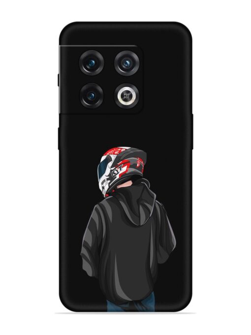 Motorcycle Rider Embossed Soft Silicone Case for Oneplus 10 Pro (5G) Zapvi