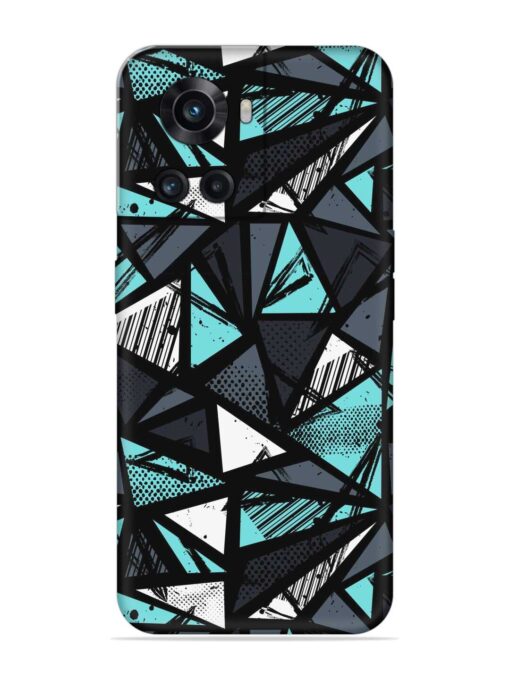 Abstract Seamless Embossed Soft Silicone Case for Oneplus 10R (5G) Zapvi