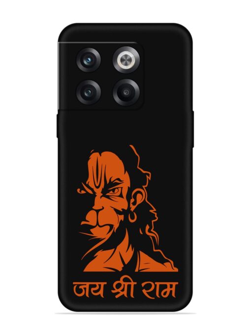 Angry Hanuman Embossed Soft Silicone Case for Oneplus 10T (5G) Zapvi