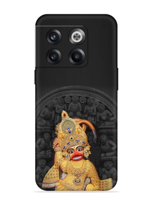 Indian Gold Hanuman Embossed Soft Silicone Case for Oneplus 10T (5G) Zapvi