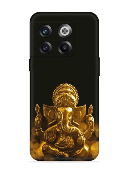 Lord Ganesha Indian Festival Embossed Soft Silicone Case for Oneplus 10T (5G) Zapvi