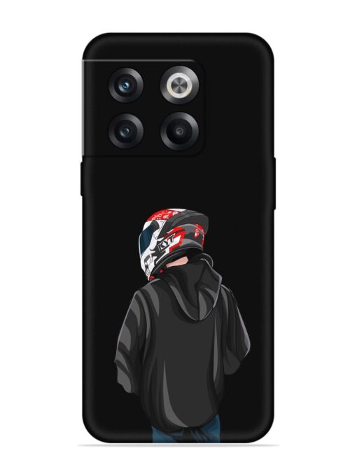 Motorcycle Rider Embossed Soft Silicone Case for Oneplus 10T (5G) Zapvi