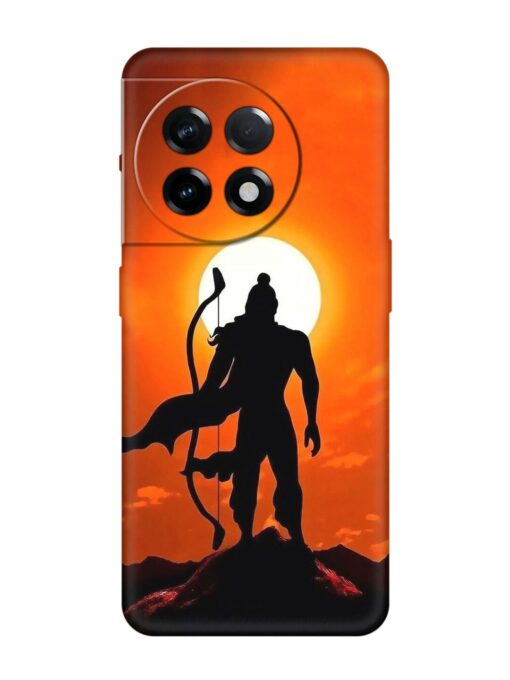 Shree Ram Embossed Soft Silicone Case for Oneplus 11R (5G) Zapvi