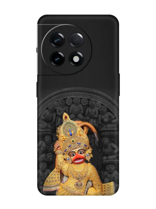 Indian Gold Hanuman Embossed Soft Silicone Case for Oneplus 11R (5G) Zapvi