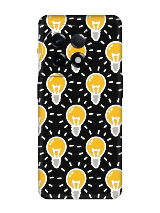 Light Bulb Seamless Embossed Soft Silicone Case for Oneplus 11R (5G) Zapvi