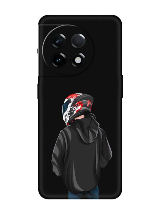 Motorcycle Rider Embossed Soft Silicone Case for Oneplus 11R (5G) Zapvi