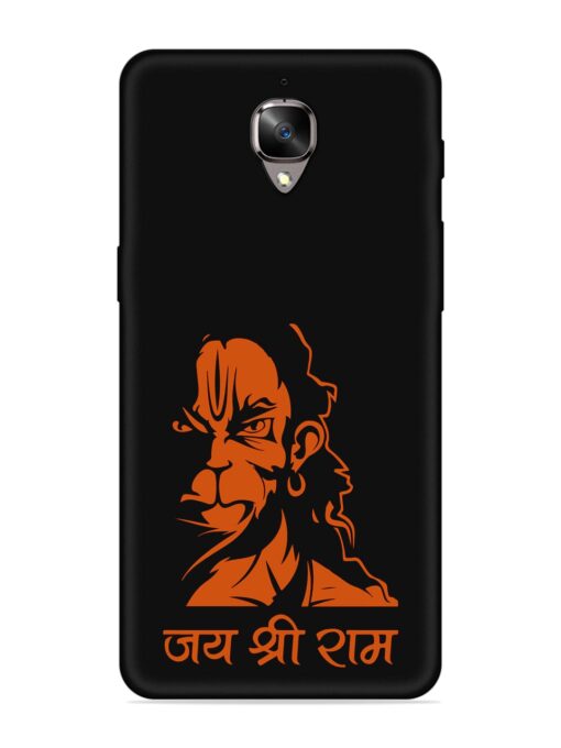 Angry Hanuman Embossed Soft Silicone Case for Oneplus 3 Zapvi