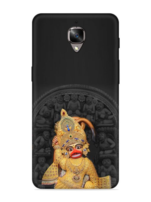 Indian Gold Hanuman Embossed Soft Silicone Case for Oneplus 3 Zapvi