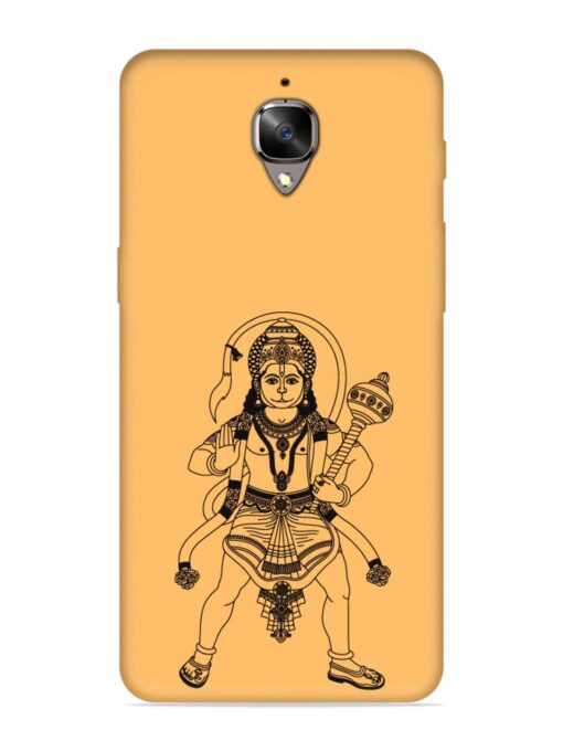 Indian God Hanuman Embossed Soft Silicone Case for Oneplus 3 Zapvi