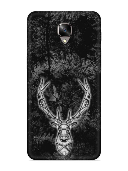 Ancient Deer Embossed Soft Silicone Case for Oneplus 3 Zapvi