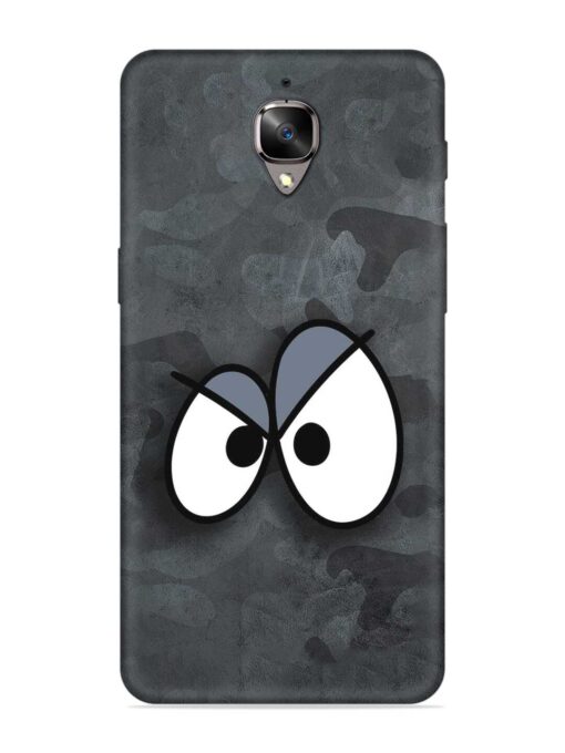 Big Eyes Night Mode Embossed Soft Silicone Case for Oneplus 3T Zapvi