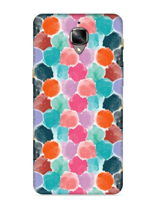 Colorful Seamless Pattern Embossed Soft Silicone Case for Oneplus 3T Zapvi