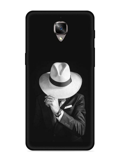 Men Under Hat Embossed Soft Silicone Case for Oneplus 3T Zapvi