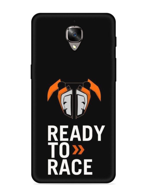 Ready To Race Embossed Soft Silicone Case for Oneplus 3T Zapvi