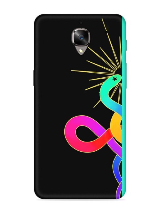 Art Geometric Abstraction Embossed Soft Silicone Case for Oneplus 3T Zapvi