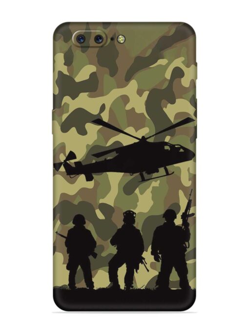 Army Heros Embossed Soft Silicone Case for Oneplus 5 Zapvi