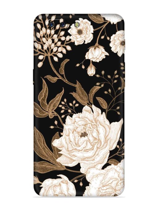 Peonies Roses Floral Embossed Soft Silicone Case for Oneplus 5 Zapvi