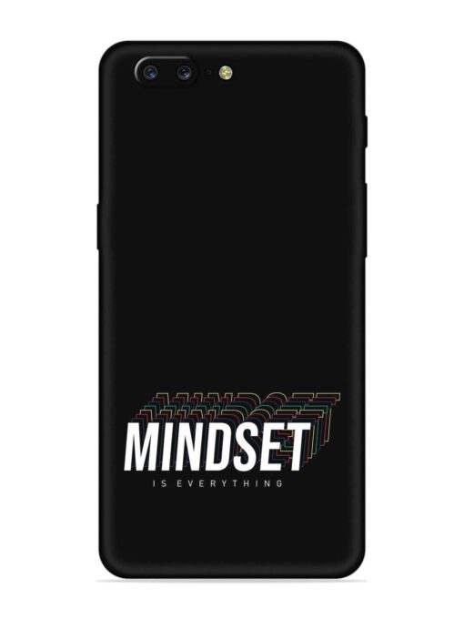 Mindset Everything Slogan Embossed Soft Silicone Case for Oneplus 5 Zapvi