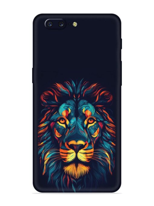 Colorful Lion Embossed Soft Silicone Case for Oneplus 5 Zapvi