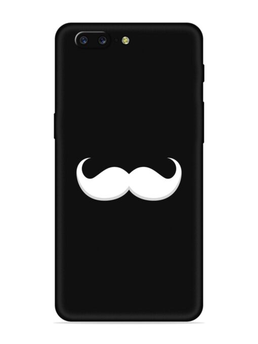 Mustache Vector Embossed Soft Silicone Case for Oneplus 5 Zapvi