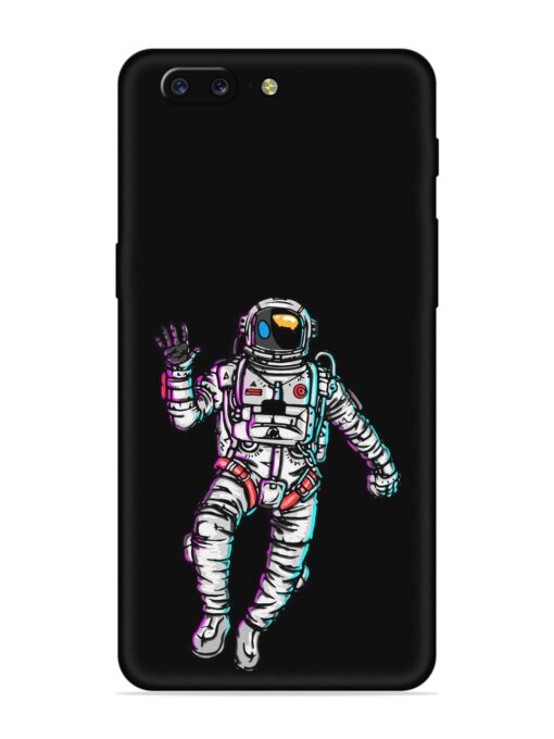 Spaceman Embossed Soft Silicone Case for Oneplus 5 Zapvi