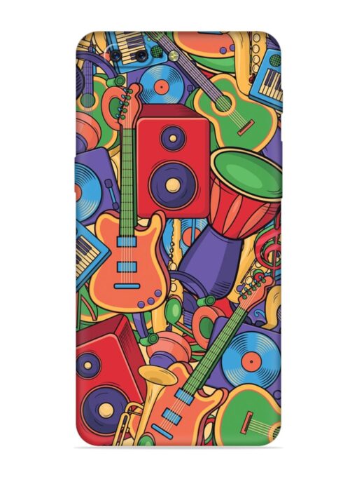 Colorful Music Art Embossed Soft Silicone Case for Oneplus 5 Zapvi