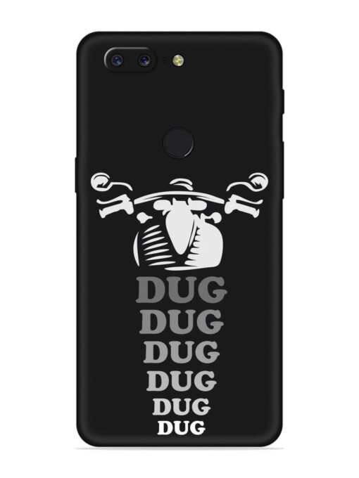 Dug Dug Dug Embossed Soft Silicone Case for Oneplus 5T Zapvi