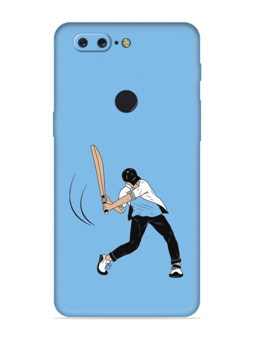 Cricket Gully Boy Embossed Soft Silicone Case for Oneplus 5T Zapvi