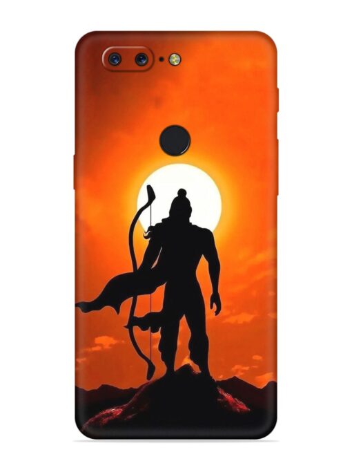 Shree Ram Embossed Soft Silicone Case for Oneplus 5T Zapvi