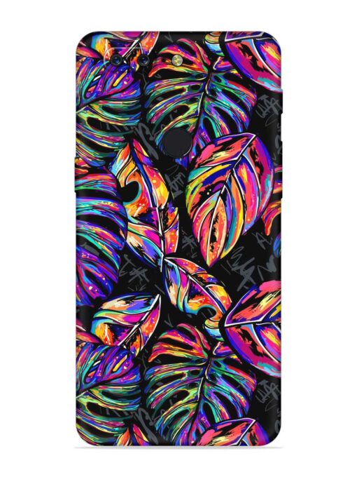 Tropical Seamless Vector Embossed Soft Silicone Case for Oneplus 5T Zapvi