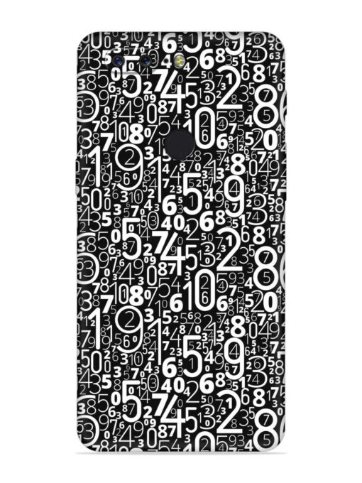 Many Numbers Different Embossed Soft Silicone Case for Oneplus 5T Zapvi