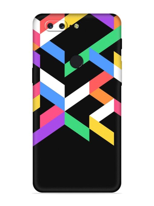 Colorshape Abstarct Embossed Soft Silicone Case for Oneplus 5T Zapvi