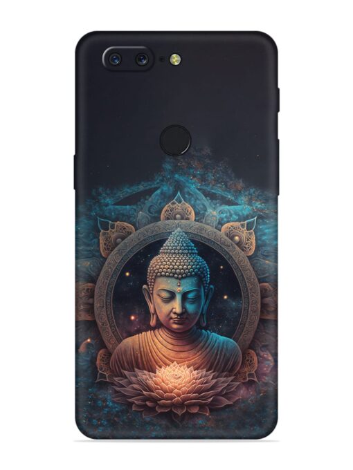 Gautam Buddha Embossed Soft Silicone Case for Oneplus 5T Zapvi