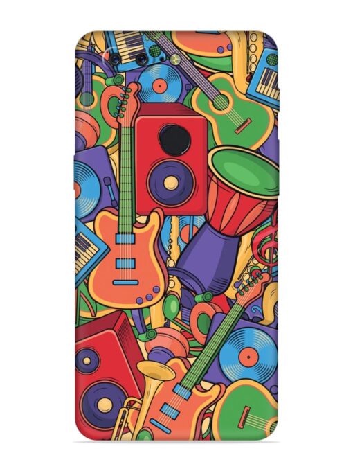 Colorful Music Art Embossed Soft Silicone Case for Oneplus 5T Zapvi