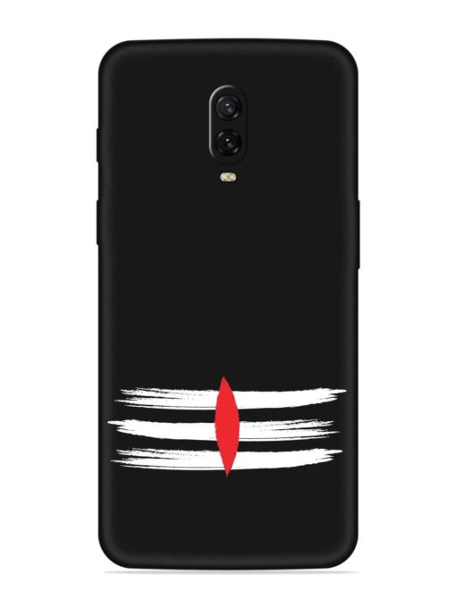 Mahadev Tilak Vector Embossed Soft Silicone Case for Oneplus 6T Zapvi