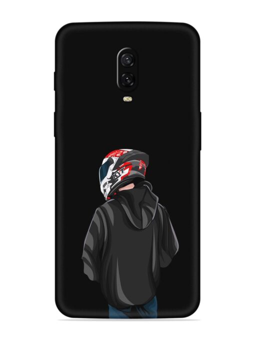 Motorcycle Rider Embossed Soft Silicone Case for Oneplus 6T Zapvi