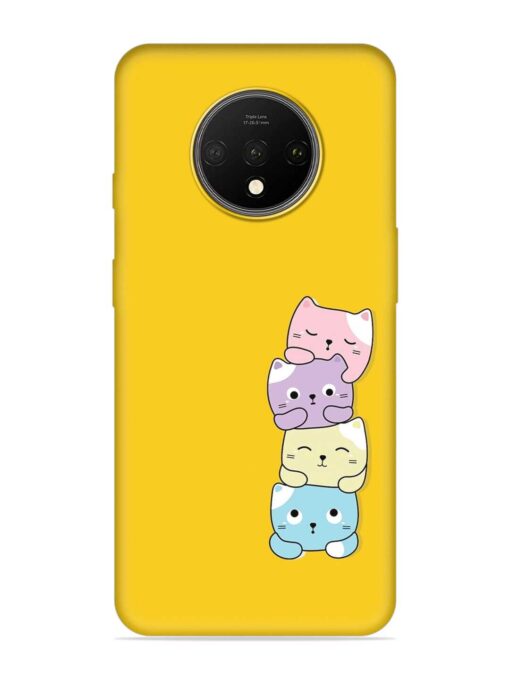 Cartoon Anime Embossed Soft Silicone Case for Oneplus 7T Zapvi