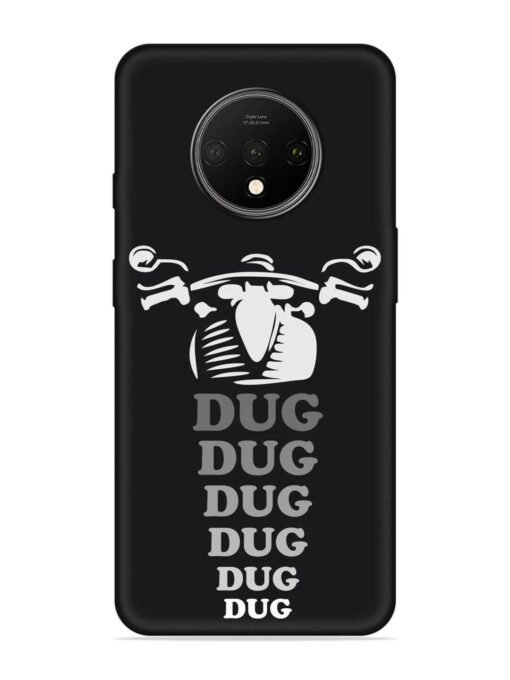 Dug Dug Dug Embossed Soft Silicone Case for Oneplus 7T Zapvi