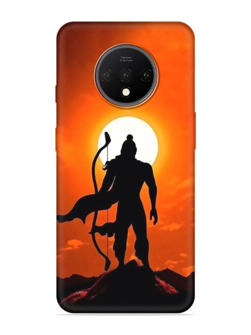 Shree Ram Embossed Soft Silicone Case for Oneplus 7T Zapvi