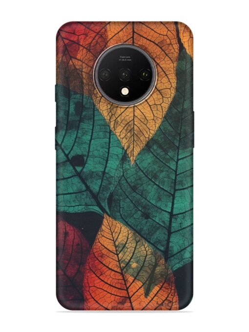 Leaves Artwork Embossed Soft Silicone Case for Oneplus 7T Zapvi