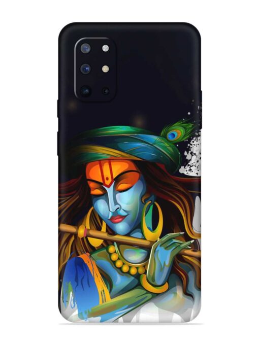 Krishna Art Embossed Soft Silicone Case for Oneplus 8T (5G) Zapvi