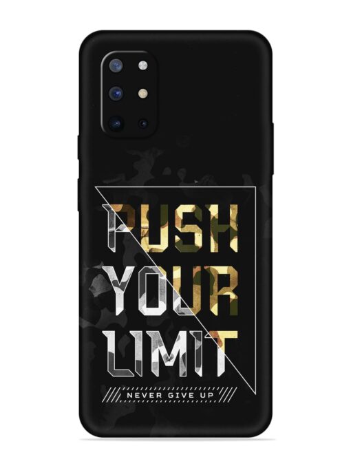 Push Your Limits Embossed Soft Silicone Case for Oneplus 8T (5G) Zapvi