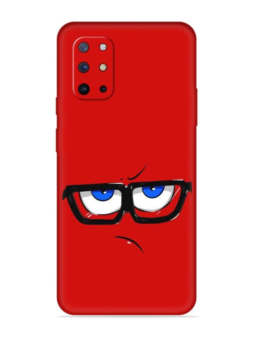 Rad Angry Face Embossed Soft Silicone Case for Oneplus 8T (5G) Zapvi