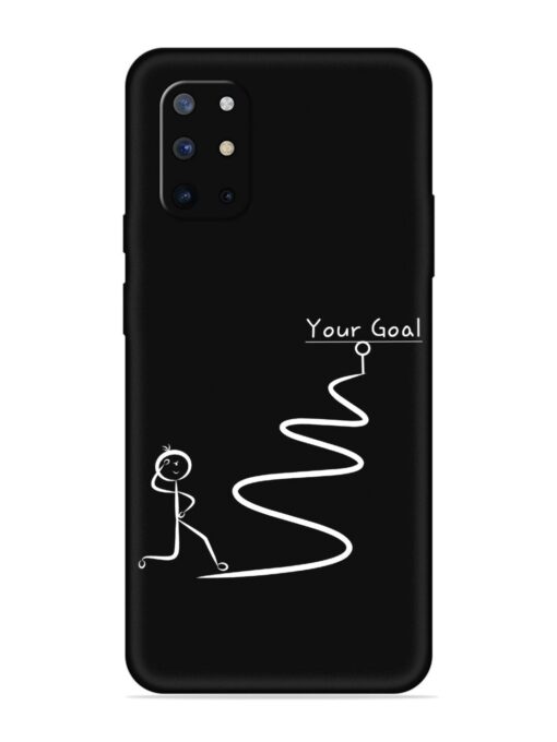 Your Goal Embossed Soft Silicone Case for Oneplus 8T (5G) Zapvi