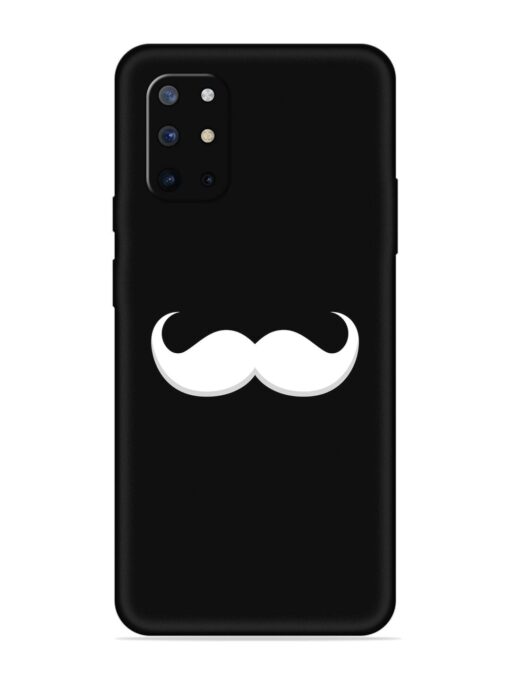 Mustache Vector Embossed Soft Silicone Case for Oneplus 8T (5G) Zapvi