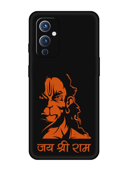 Angry Hanuman Embossed Soft Silicone Case for Oneplus 9 (5G) Zapvi